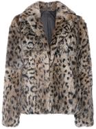 Rta Saffron Cropped Coat - Brown