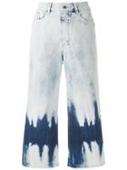 Mara Mac Acid Wash Denim Cullotes - Blue