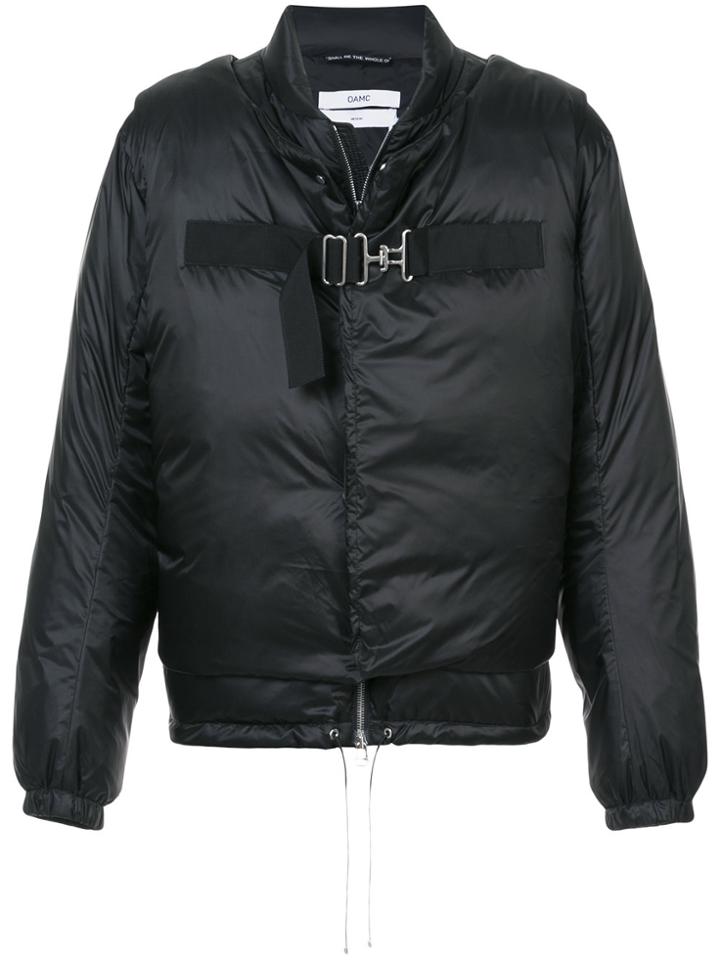 Oamc Double Layered Duffle Jacket - Black
