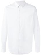 Z Zegna Classic Shirt, Men's, Size: 40, White, Cotton/spandex/elastane
