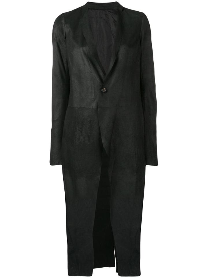 Rick Owens Longline Coat - Black