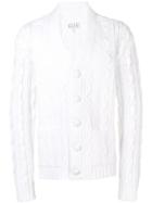 Maison Margiela Cable Knit Cardigan - White