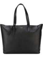 Smythson 'burlington' Tote, Men's, Black, Leather