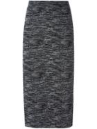 Alice+olivia Knit Pencil Skirt, Women's, Size: Xs, Black, Wool