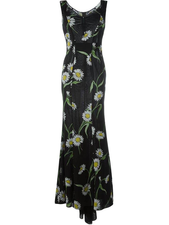 Dolce & Gabbana Daisy Print Gown