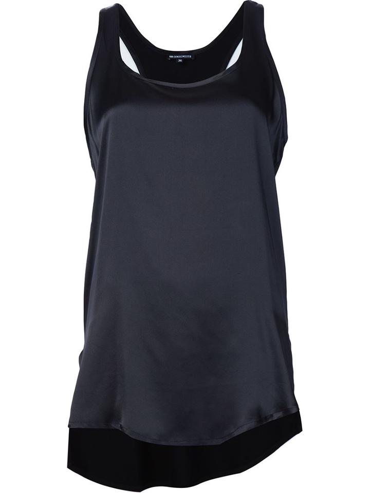 Ann Demeulemeester 'rasoseta' Tank
