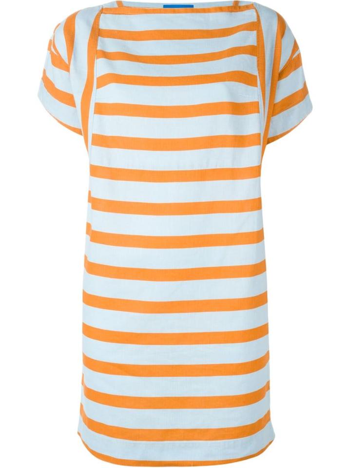 Mih Jeans 'finey' Dress, Women's, Size: Large, Blue, Cotton/linen/flax