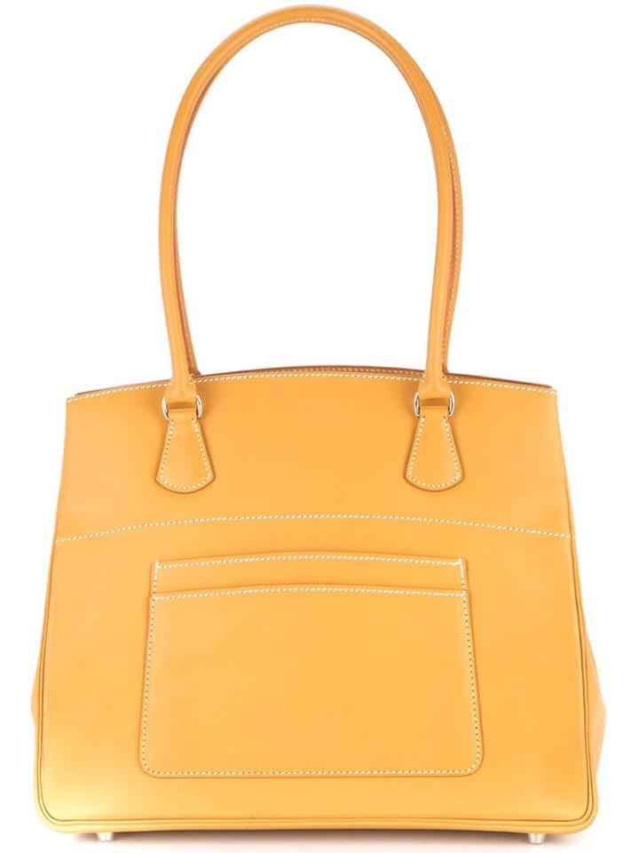 Hermès Vintage La Shoulder Tote Bag - Brown