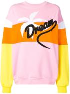 Msgm 'dream' Sweatshirt - Pink