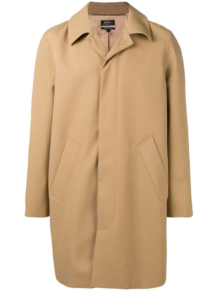 A.p.c. Bakerstreet Coat - Brown