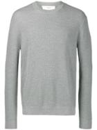 Pringle Of Scotland Textured Crew Neck Sweater - Grey