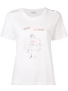 Saint Laurent Illustrated T-shirt - White