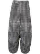 Kiko Kostadinov Check Cargo Pants - Grey