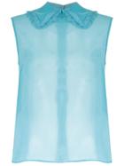 Andrea Bogosian Sleeveless Shirt - Blue