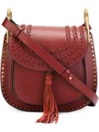 Chloé Small Hudson Crossbody Bag, Women's, Red, Calf Leather
