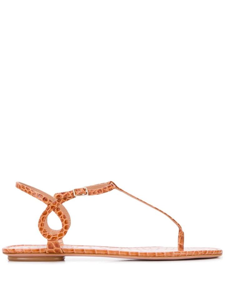 Aquazzura Almost Bare Sandals - Brown