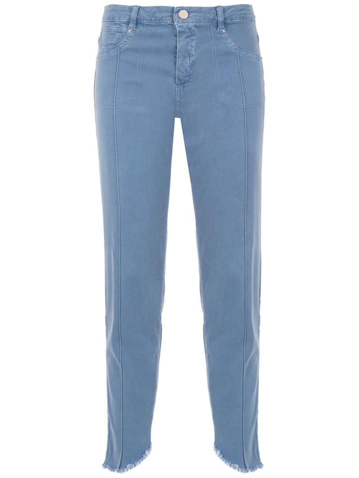 Mara Mac Cropped Jeans - Blue