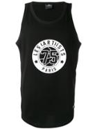 Les (art)ists Number Printed Vest, Men's, Size: Small, Black, Cotton