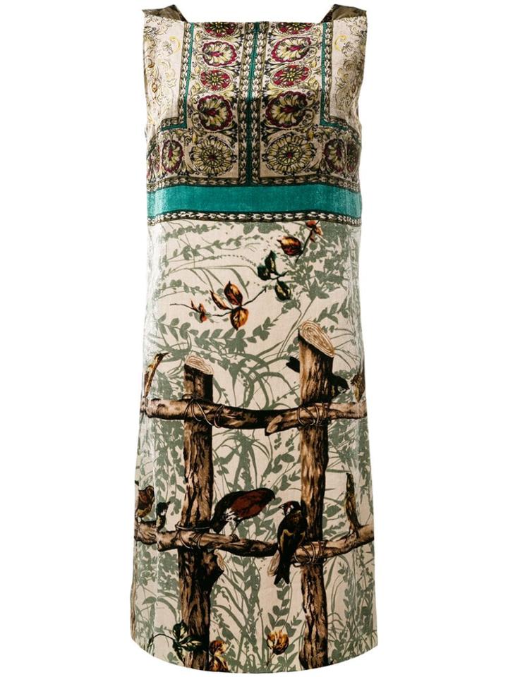 Antonio Marras Printed Dress - Green