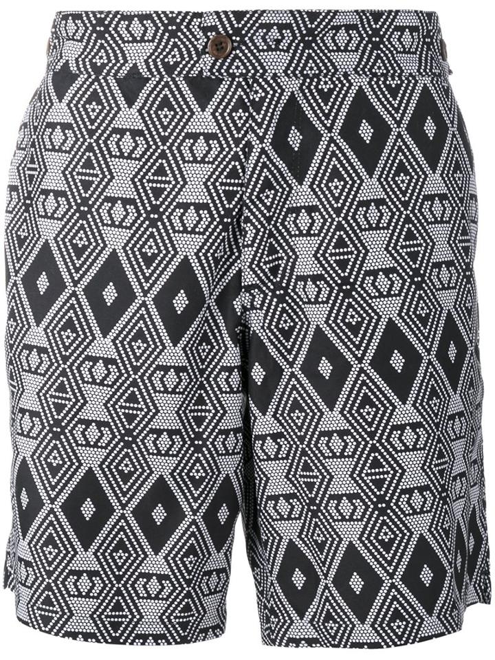 Okun 'patrice' Tribal Print Swim Shorts