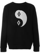 Marcelo Burlon County Of Milan 'pissis' Sweatshirt, Men's, Size: Xs, Black, Cotton/polyester