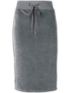 Iceberg Jersey Pencil Skirt - Grey