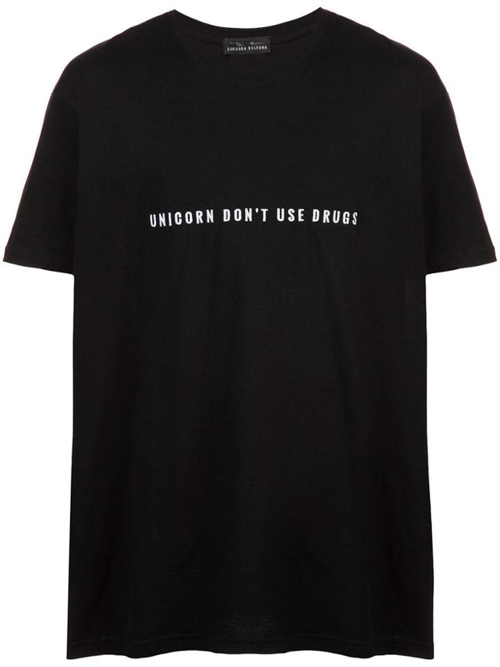 Barbara Bologna 3xl Unicorn T-shirt - Black