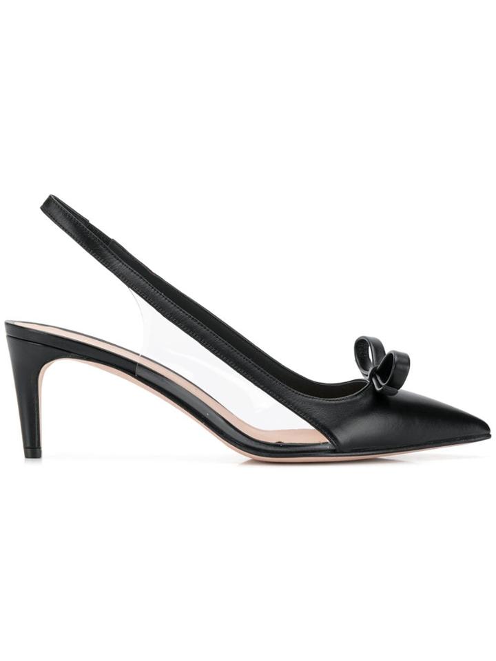 Red Valentino Red(v) Sandie Court Shoes - Black
