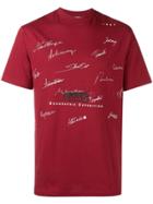 Napa Silver X Napapijri S-plata Ss T-shirt - Red