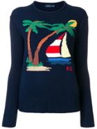 Polo Ralph Lauren Nautical Motif Sweater - Blue