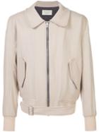 Fear Of God - Collared Zip Front Jacket - Men - Silk/nylon/wool - Xl, Brown, Silk/nylon/wool
