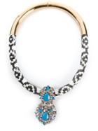 Shourouk 'zulu' Necklace, Women's, Blue