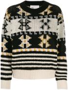 8pm Norwegian-style Knitted Jumper - Neutrals
