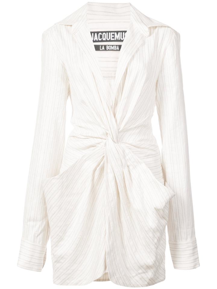 Jacquemus La Robe Bolso Dress - Brown