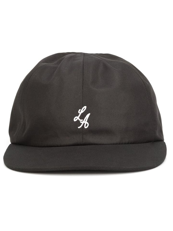Stampd Embroidered La Cap, Men's, Black, Cotton