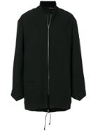 Isabel Benenato Zipped Coat - Black