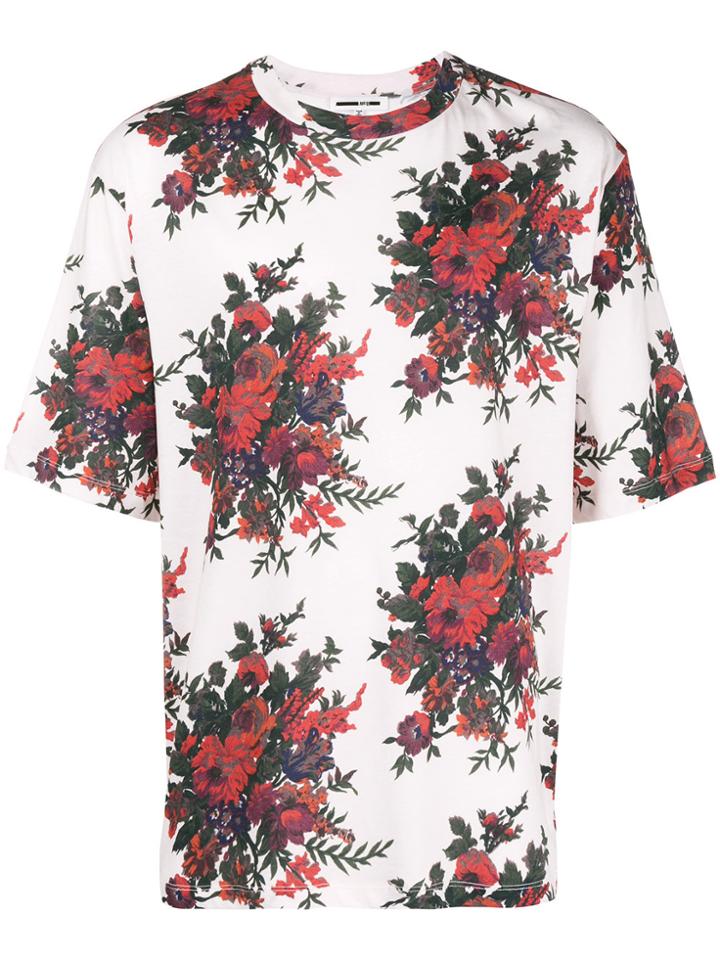 Mcq Alexander Mcqueen Floral-print T-shirt - Multicolour