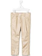 Miss Blumarine Metallic (grey) Trousers, Girl's, Size: 10 Yrs