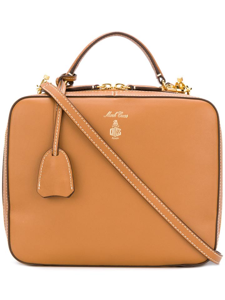 Mark Cross Laura Shoulder Bag - Brown