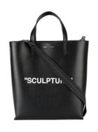 Off-white Large Sculpture Tote Bag - Black