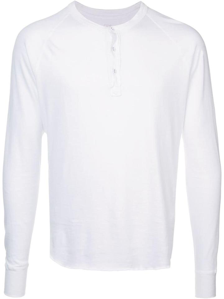 Save Khaki United Henley T-shirt - White
