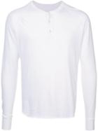 Save Khaki United Henley T-shirt - White