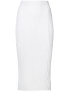 Joseph Ribbed-knit Skirt - White