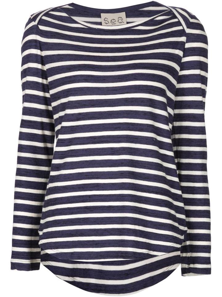 Sea Stripe Jersey Top