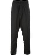 Andrea Ya Aqov Baggy Pants, Men's, Size: M, Black, Cotton/linen/flax