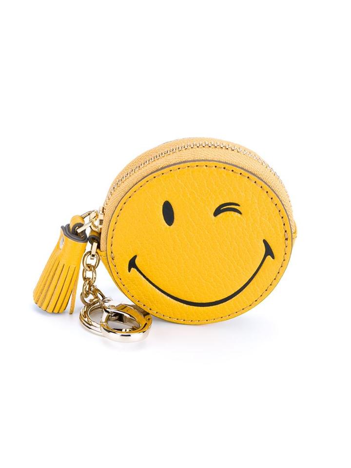 Anya Hindmarch Leather Wink Coin Purse