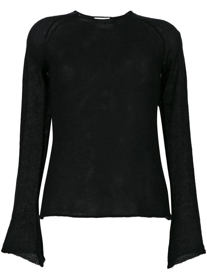Forte Forte Raglan Sleeve Jumper - Black