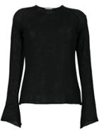 Forte Forte Raglan Sleeve Jumper - Black