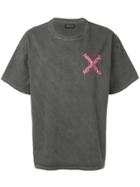 Represent Crossover Logo Print T-shirt - Grey