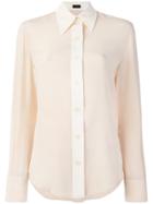 Joseph Classic Button Shirt - Nude & Neutrals